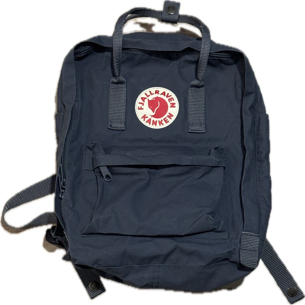 Fjallraven Kanken Classic Backpack Navy Blue School Travel Bag 23510